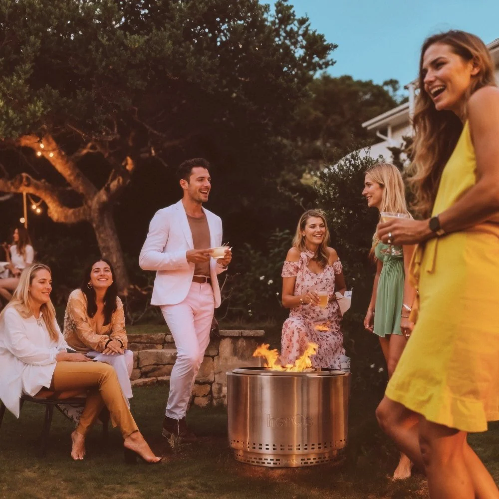 herQs Smokeless Firepits – The Blaze Stainless Steel Fire Pit 49.5cm - Image 3