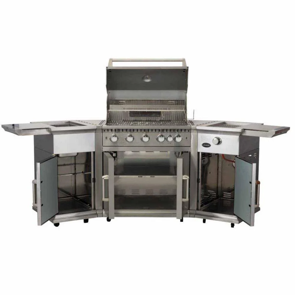 Lifestyle Bahama Island Gas Barbecue Stainless Steel - Image 4