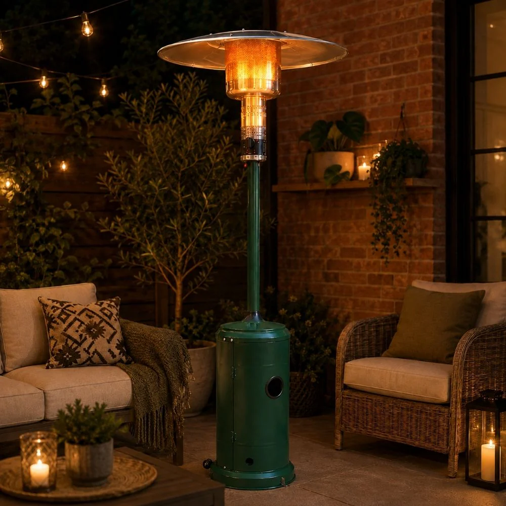 Lifestyle Capri Green Patio Heater - Image 3