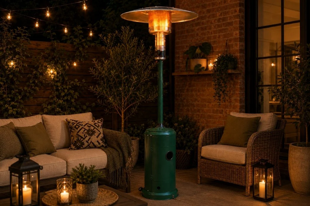 Lifestyle Capri Green Patio Heater - Image 5