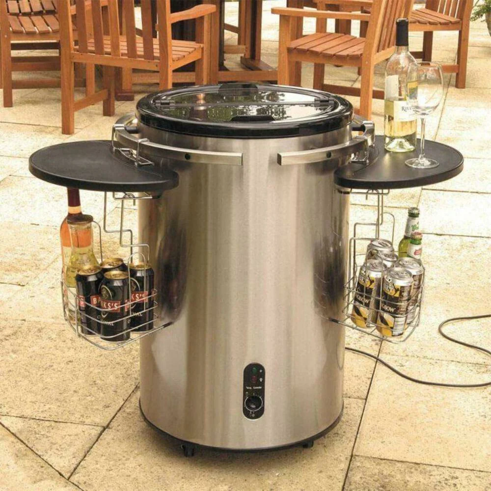 Lifestyle Stainless Steel Electric Party Cooler