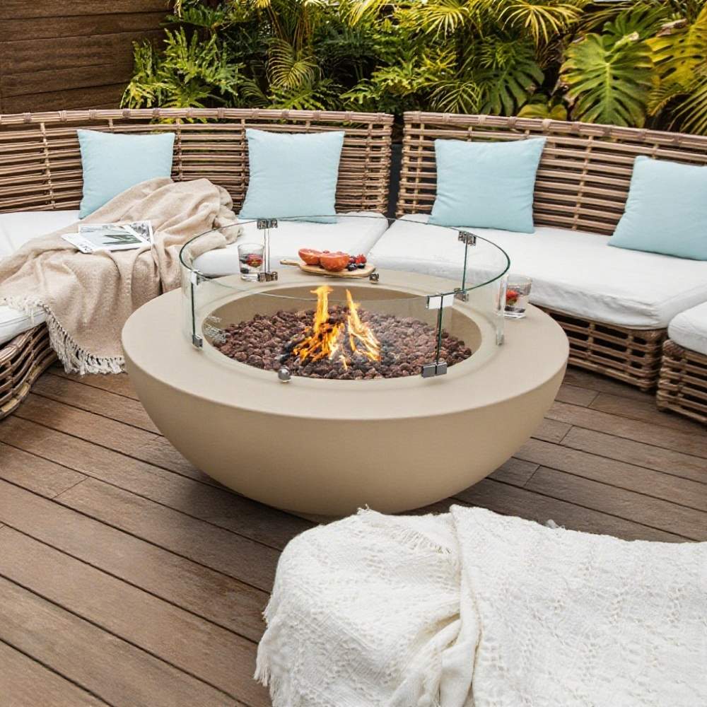 Elementi Fire Lunar Fire Bowl Table - Image 4
