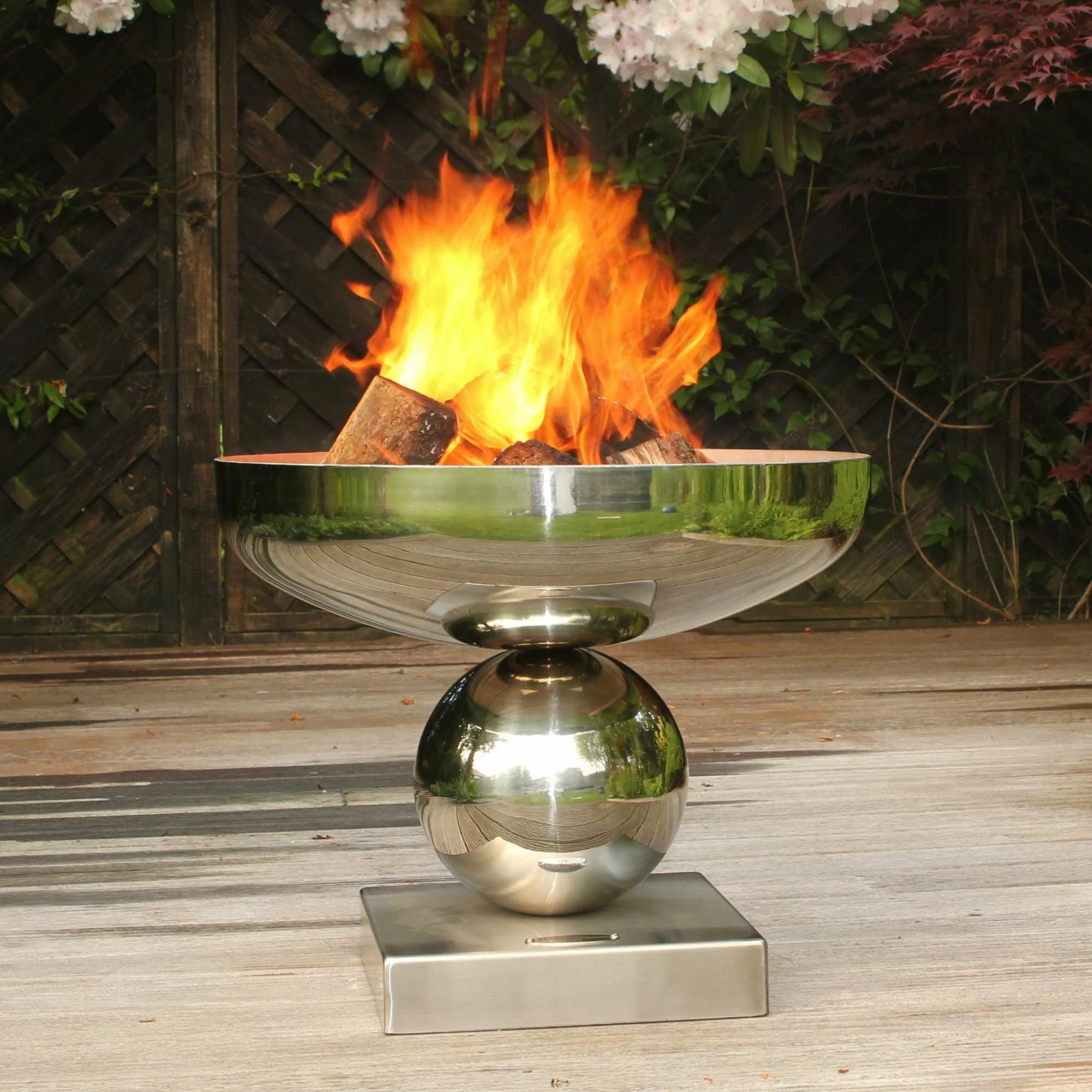Metal Vision Stainless Steel Fire Pit - Image 2