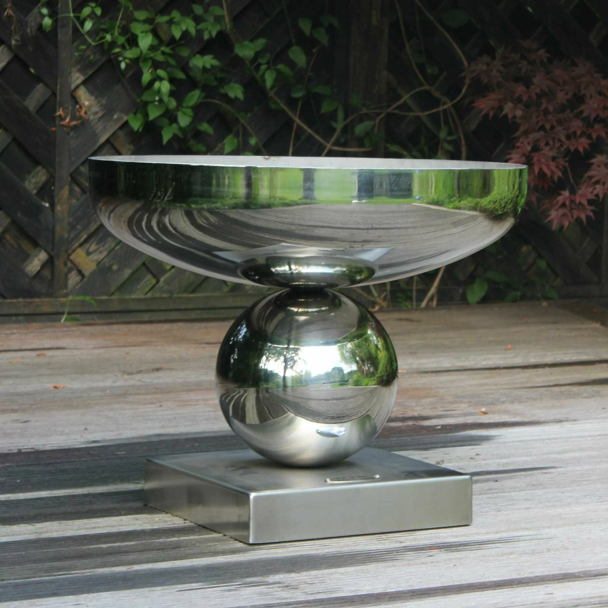 Metal Vision Stainless Steel Fire Pit - Image 3