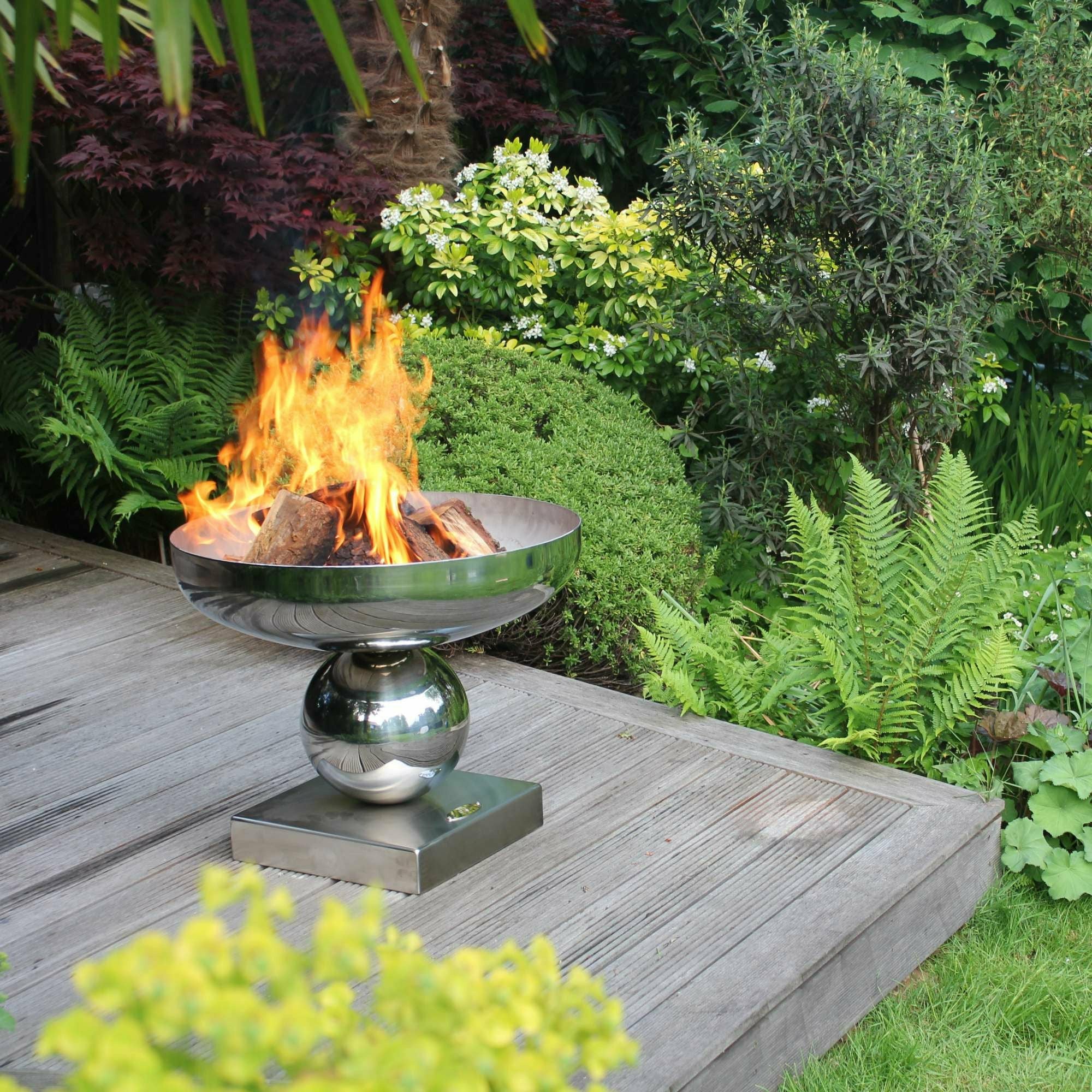 Metal Vision Stainless Steel Fire Pit - Image 4