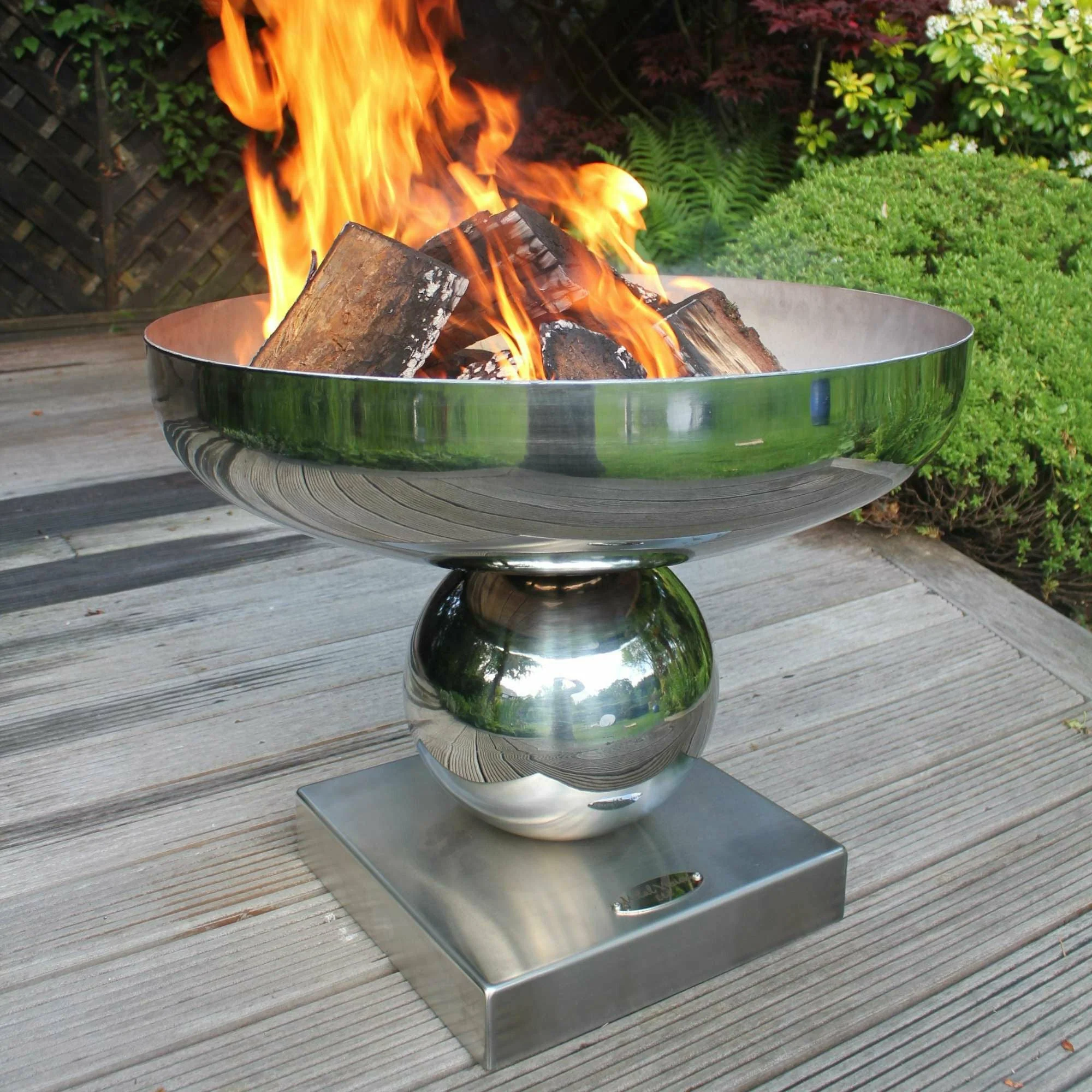 Metal Vision Stainless Steel Fire Pit - Image 7