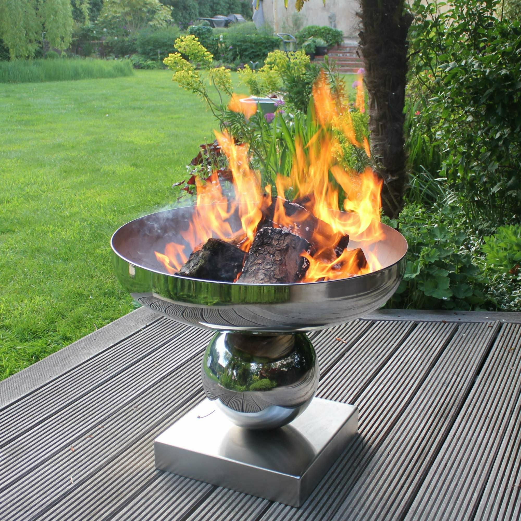 Metal Vision Stainless Steel Fire Pit - Image 8