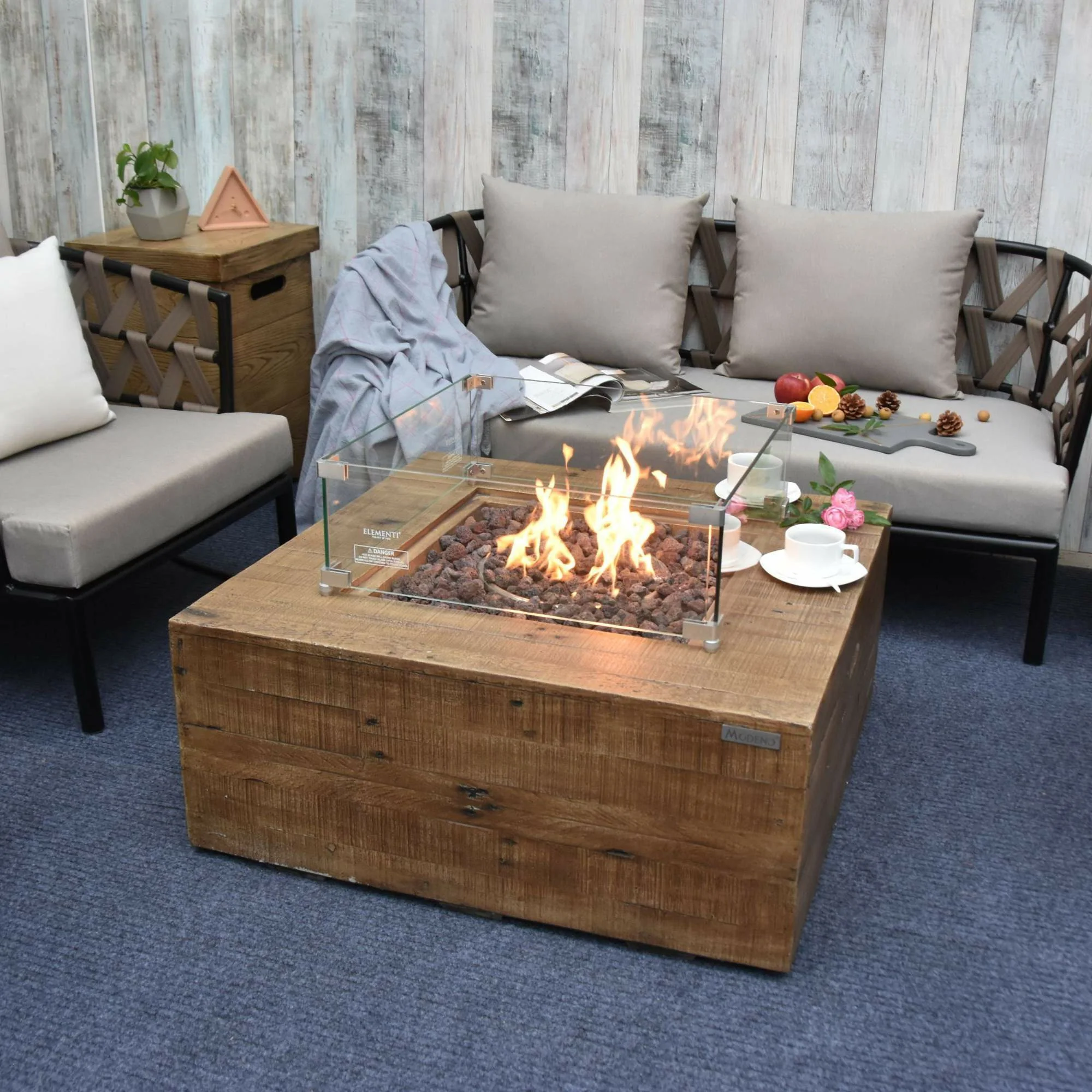 Modeno Wilton Fire Pit Coffee Table