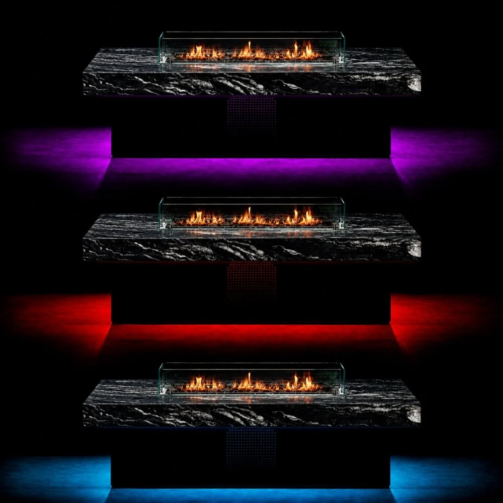 Mood Ligthing for the Luume Fires Gatsby Firepit - Image 2