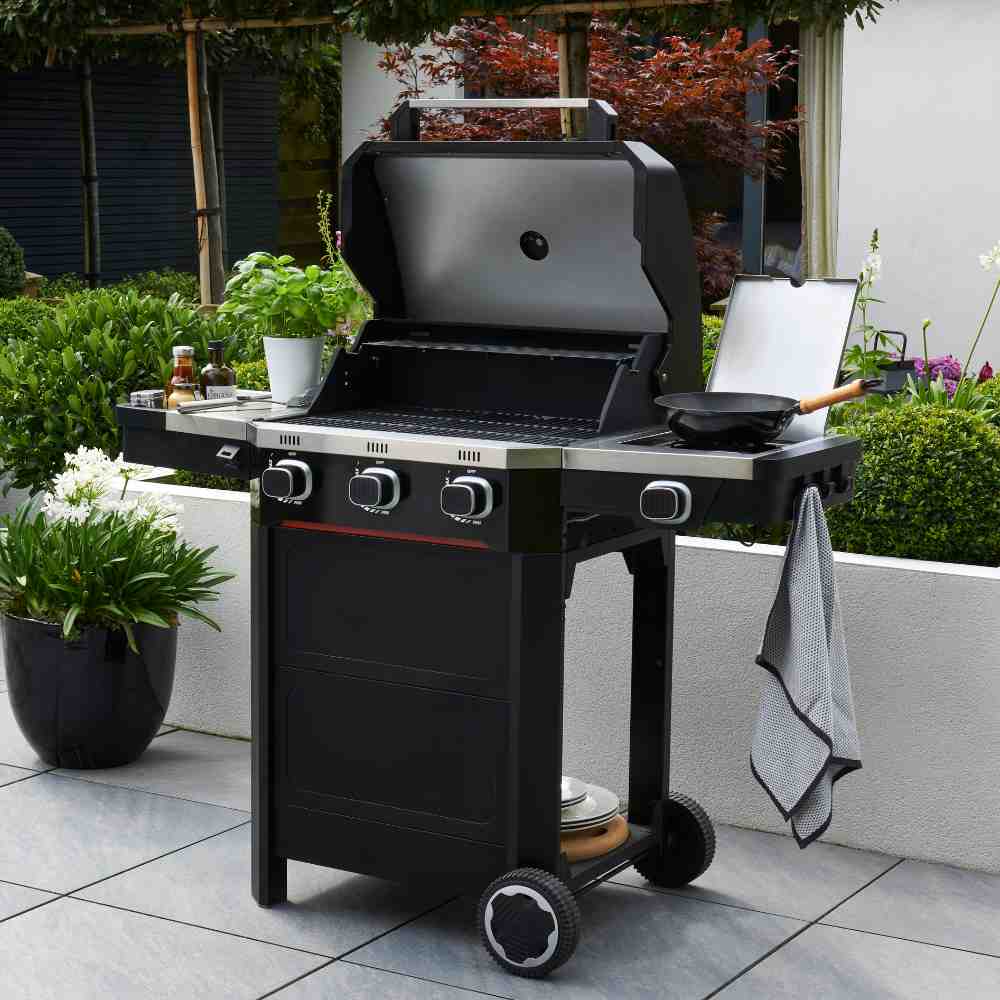Norfolk Grills Atlas 3 Gas BBQ Grill - Image 3