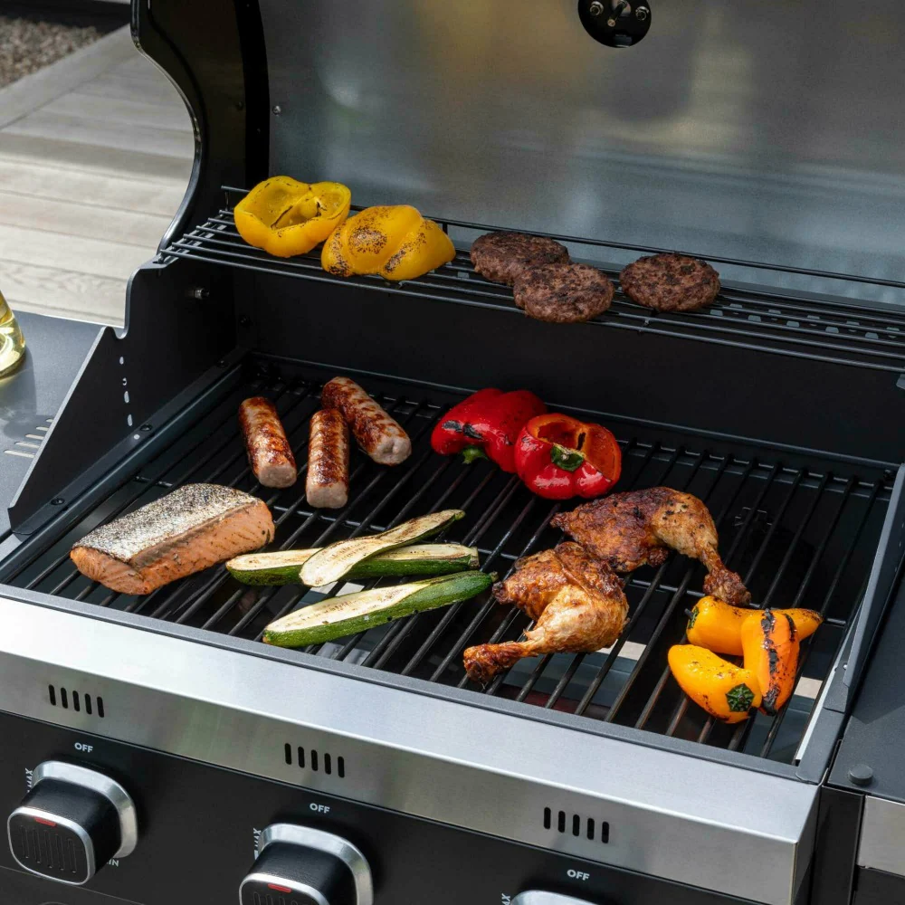 Norfolk Grills Vista 200 Gas BBQ Grill with Side Burner - Image 4