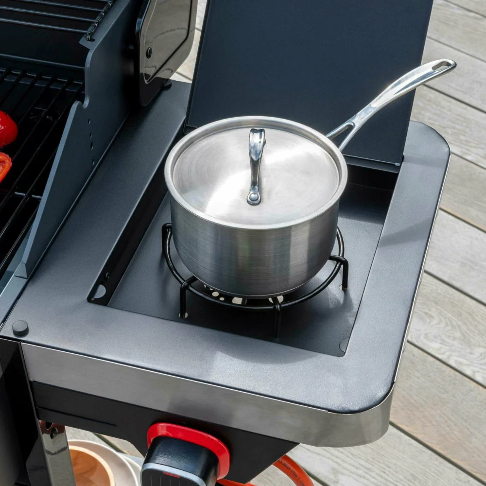 Norfolk Grills Vista 200 Gas BBQ Grill with Side Burner - Image 5