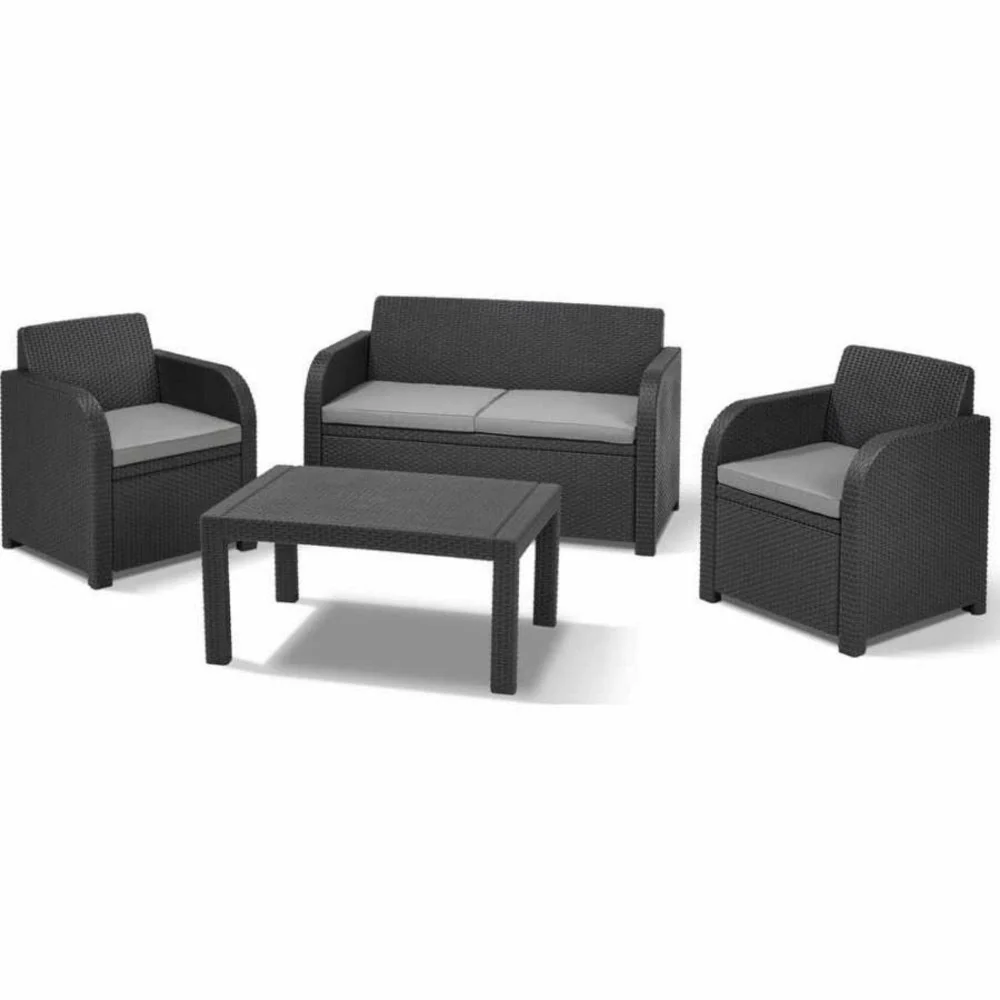Keter Oklahoma Sofa Set and Table - Image 4