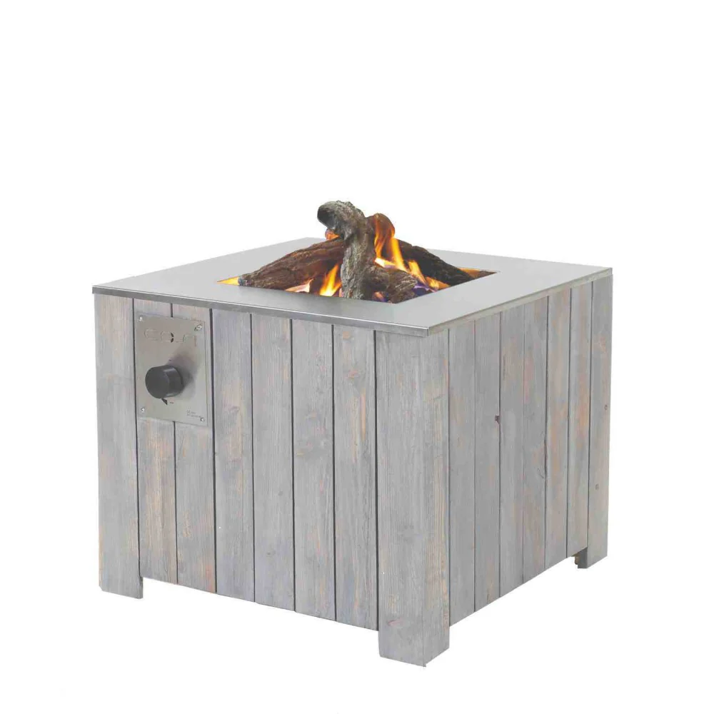 Pacific Lifestyle Cosicube 70 Fire Pit in Black or Grey - Image 10