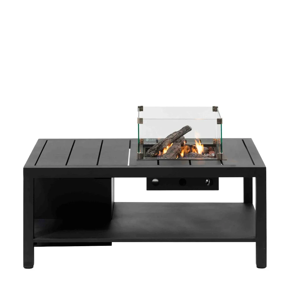 Pacific Lifestyle Cosiflow 120 Gas Fire Pit Table Black - Image 6