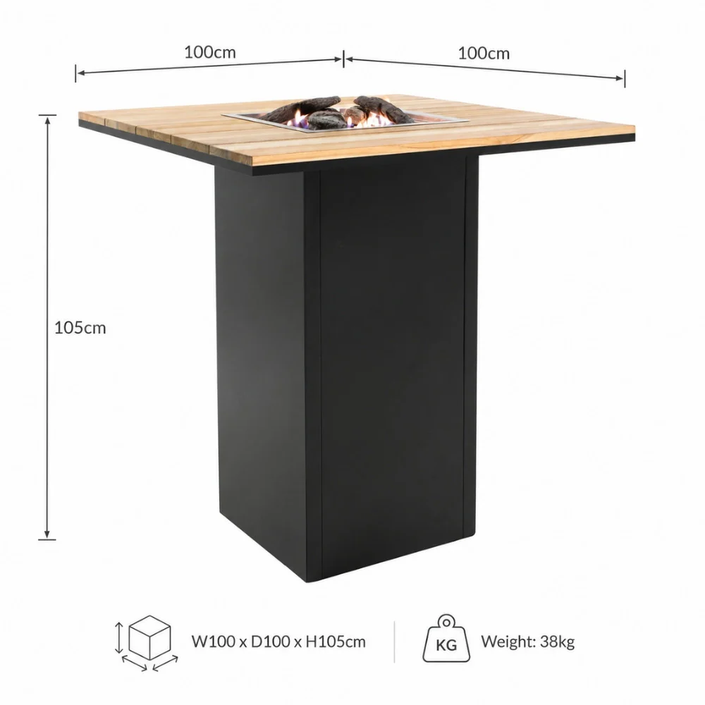 Pacific Lifestyle Cosiloft 100 Bar Table - Image 11