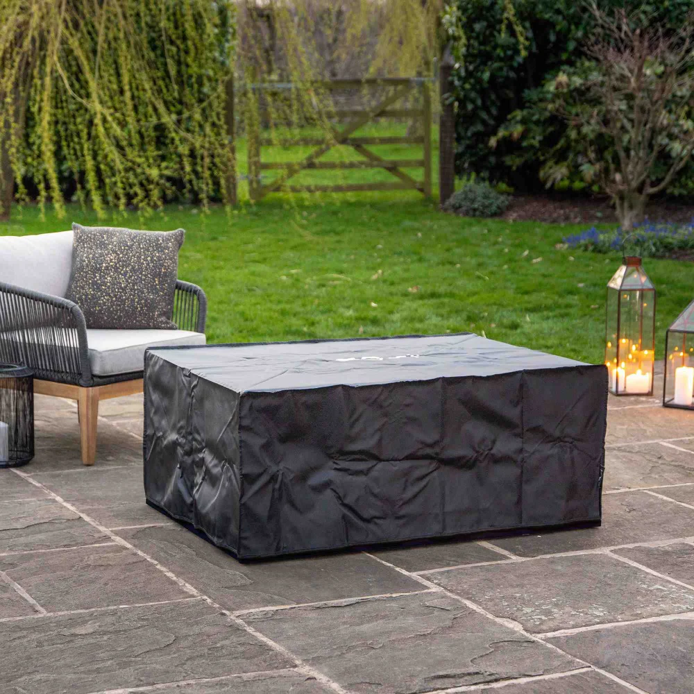 Pacific Lifestyle Cosiloft 120 Gas Fire Pit Table Black Aluminium Frame - Image 9