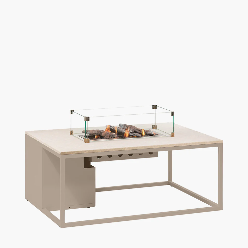 Pacific Lifestyle Cosiloft Gas Fire Pit Table Sandy Beige - Image 7