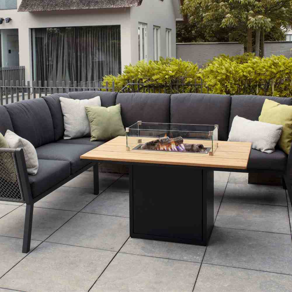 Pacific Lifestyle Cosiloft 120 Relaxed Gas Fire Pit Table - Image 3