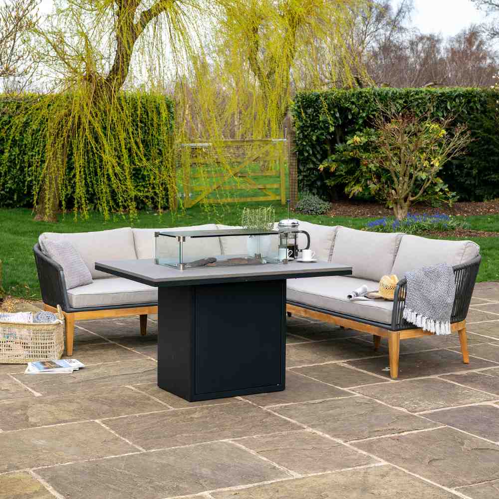 Pacific Lifestyle Cosiloft 120 Relaxed Gas Fire Pit Table - Image 5