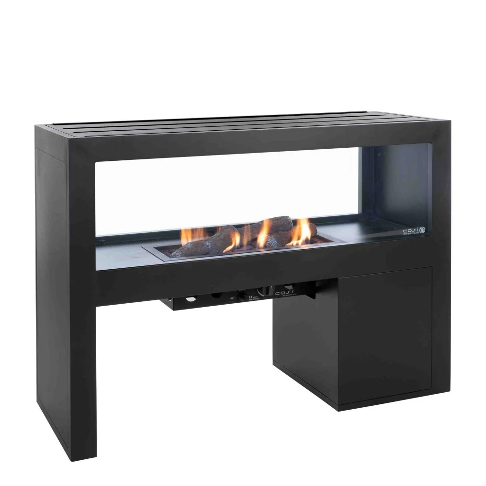 Pacific Lifestyle Cosivista 120 Double Sided Outdoor Gas Fireplace - Image 6