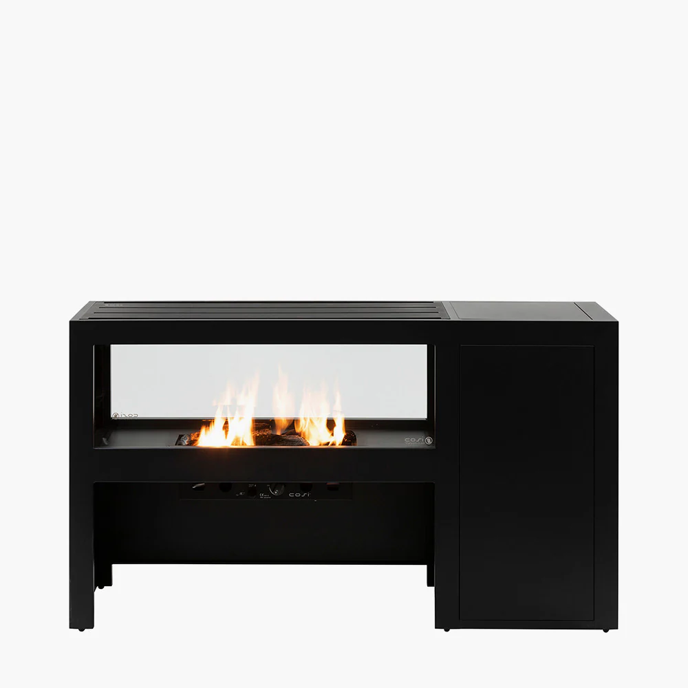 Pacific Lifestyle Cosivista 160 Black Fire Pit - Image 2