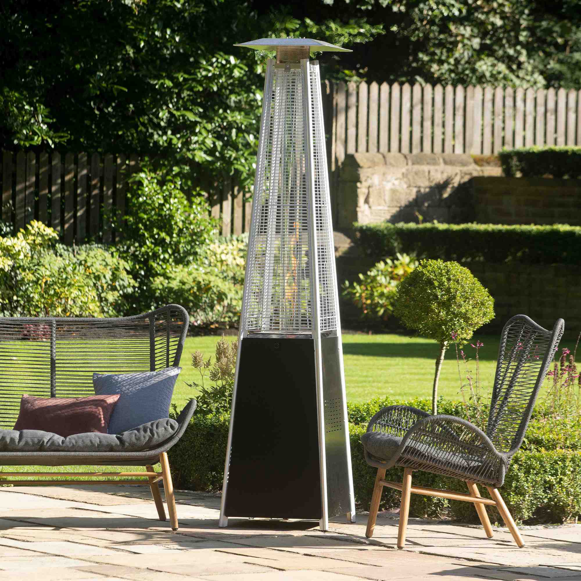 Pacific Lifestyle Patio Heater Black Quadrilateral - Image 3