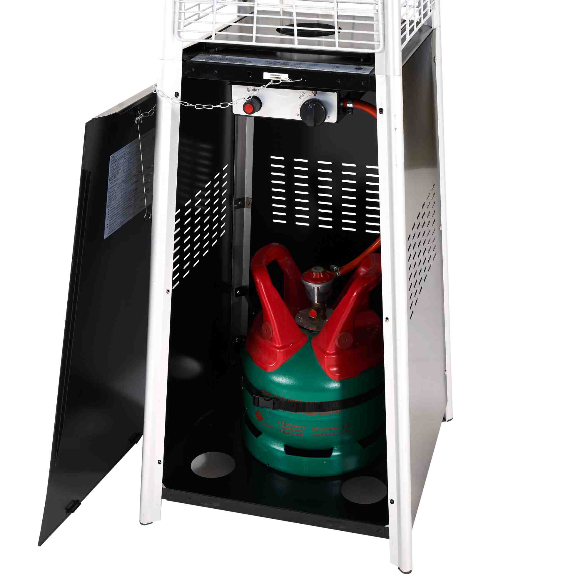 Pacific Lifestyle Patio Heater Black Quadrilateral - Image 7