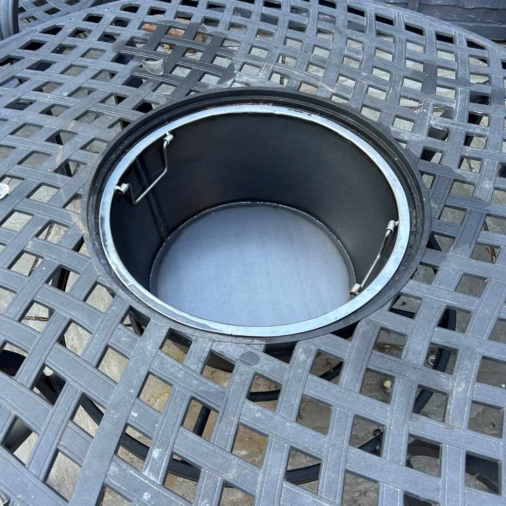 Round Fire Basket 49cm - Fits Jamie Oliver 49cm Round Fire Table - Image 4