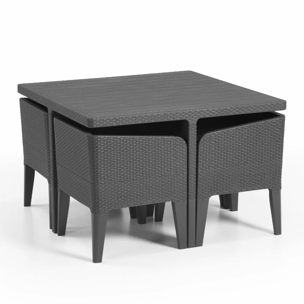 Keter Santiago 4 Seat Garden Furniture Set - Image 3