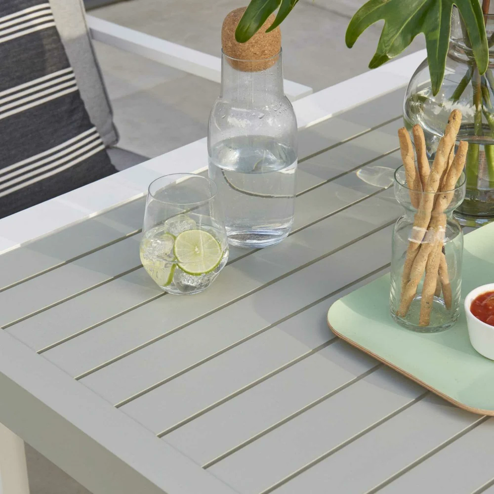 Titchwell Corner with Standard Table White - Image 5