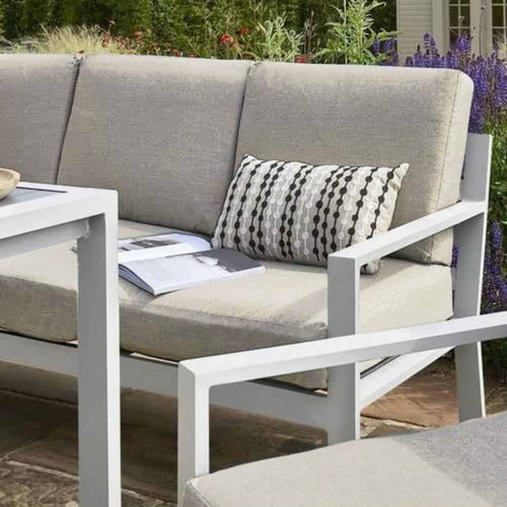 Titchwell Corner with Standard Table White - Image 6