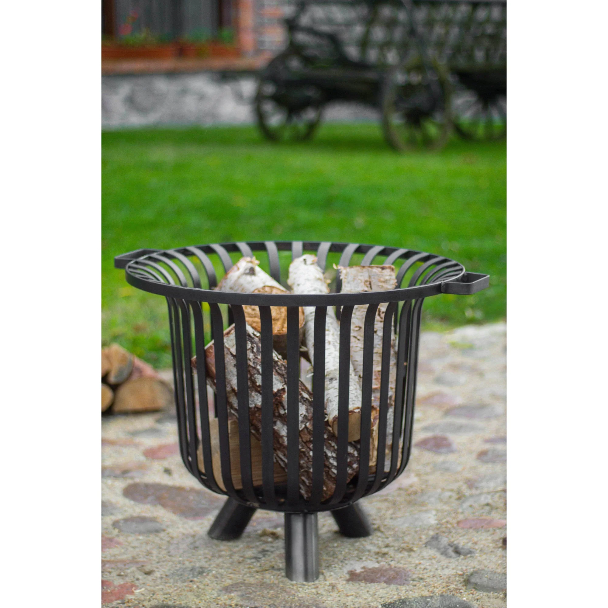 Cook King Verona Fire Basket Steel Portable 60cm - Image 3