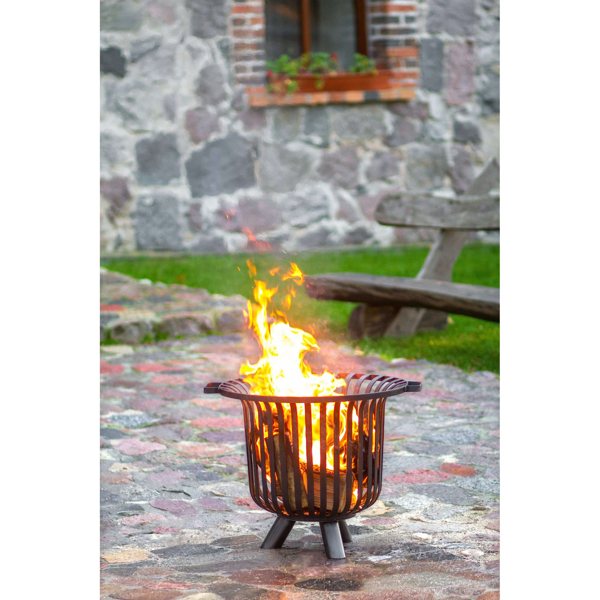Cook King Verona Fire Basket Steel Portable 60cm - Image 5