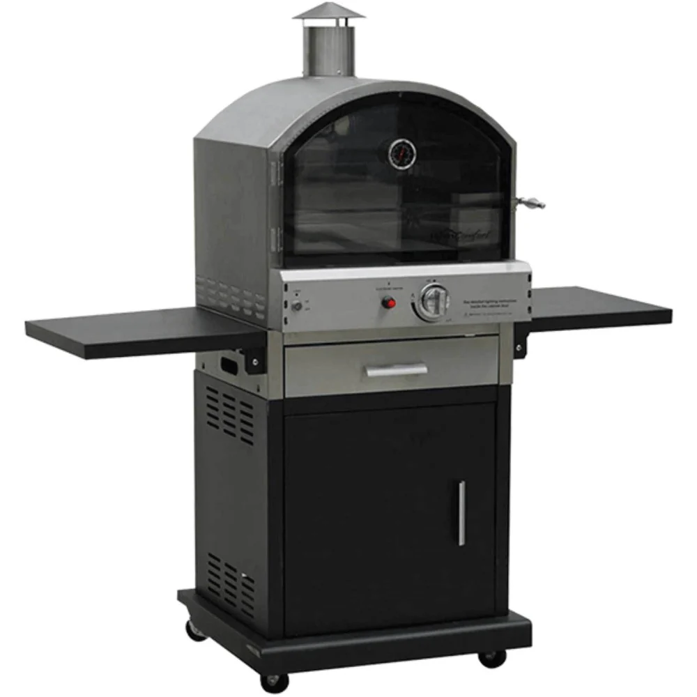 Lifestyle Verona Deluxe Pizza Oven Gas Stainless Steel - Image 4