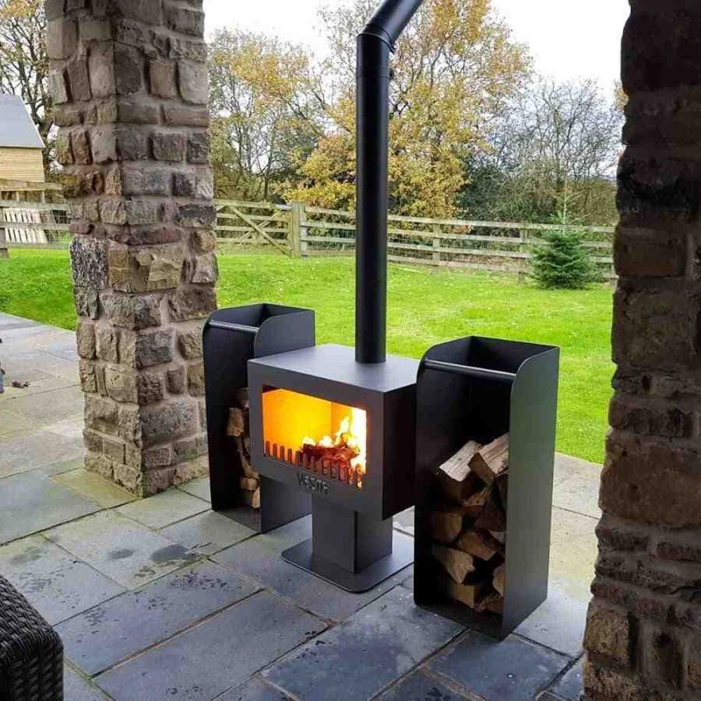 Vesta Stove Fiesta Outdoor Fireplace - Image 11