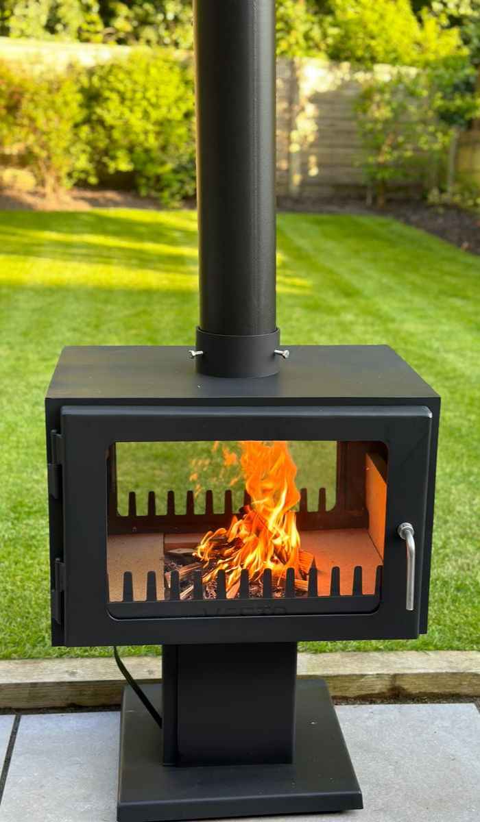 Vesta Stove Fiesta Outdoor Fireplace - Image 4