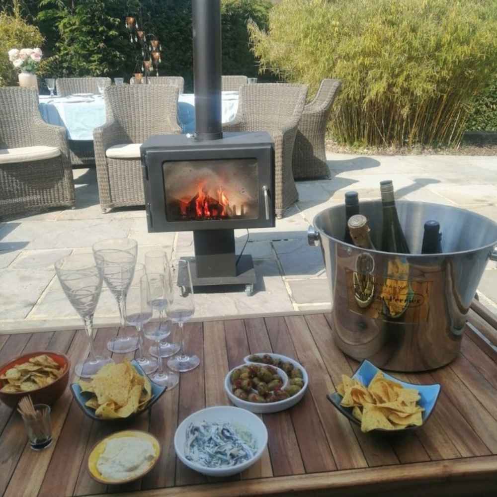 Vesta Stove Fiesta Outdoor Fireplace - Image 7