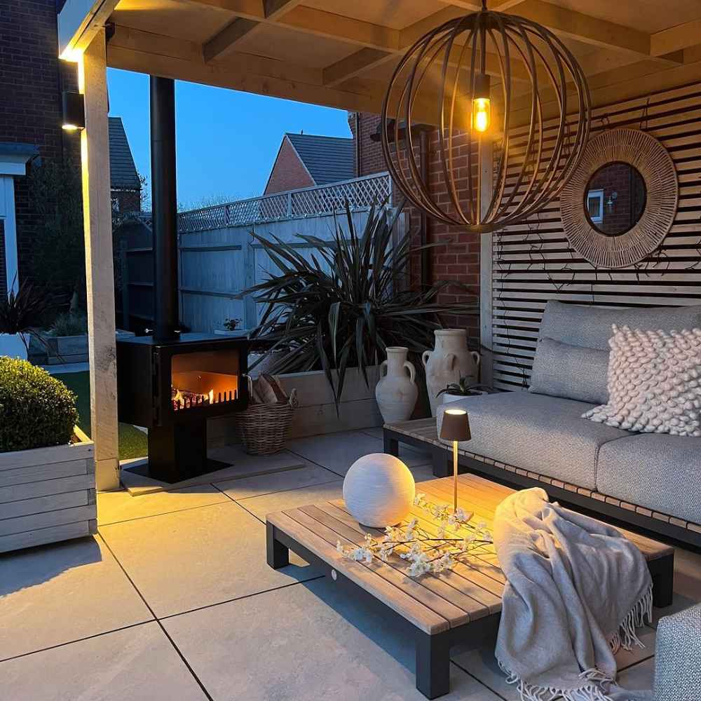 Vesta Stove Fiesta Outdoor Fireplace - Image 8