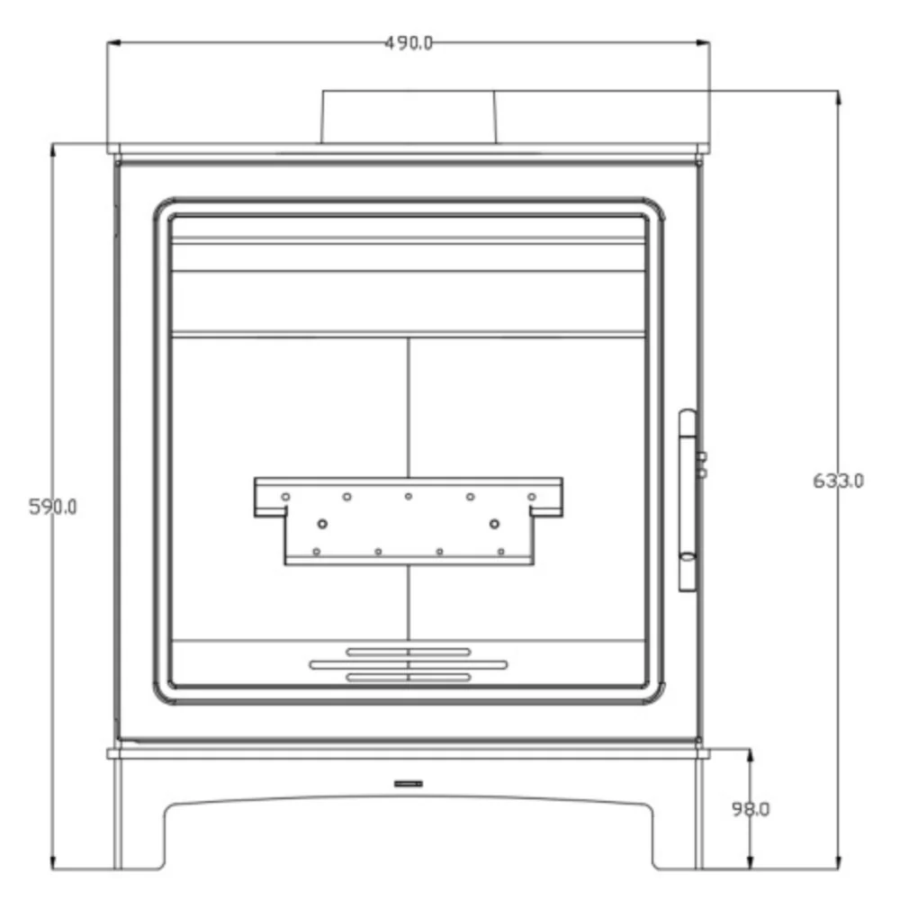 Vesta Stoves Vesta G5 Summerhouse Fireplace - Image 5