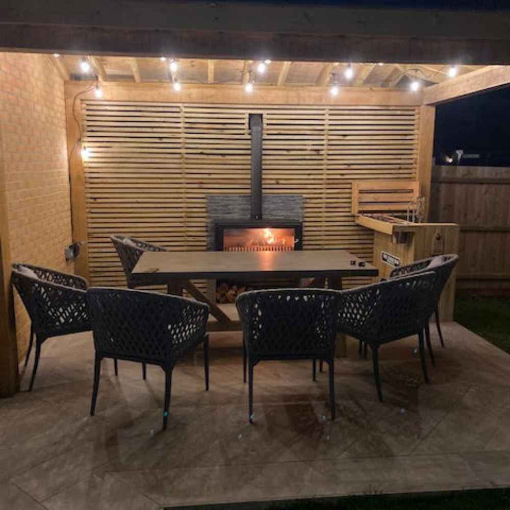 Vesta Stoves Topio Outdoor Fireplace - Image 3