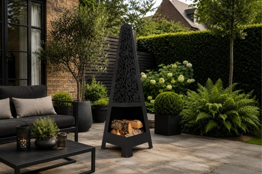Weather It Climbing Ivy Wood-Burning Chimenea - Image 6