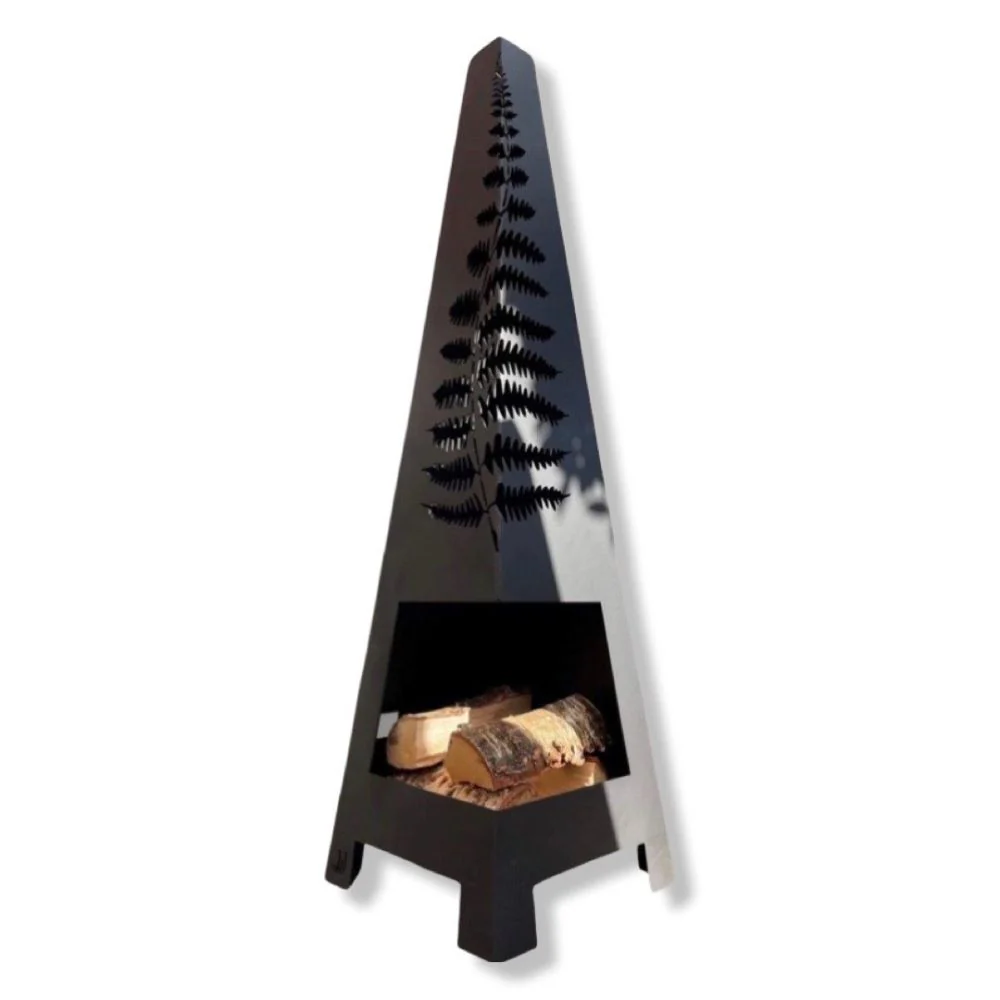 Weather It Fern Wood-Burning Chimenea - Image 2