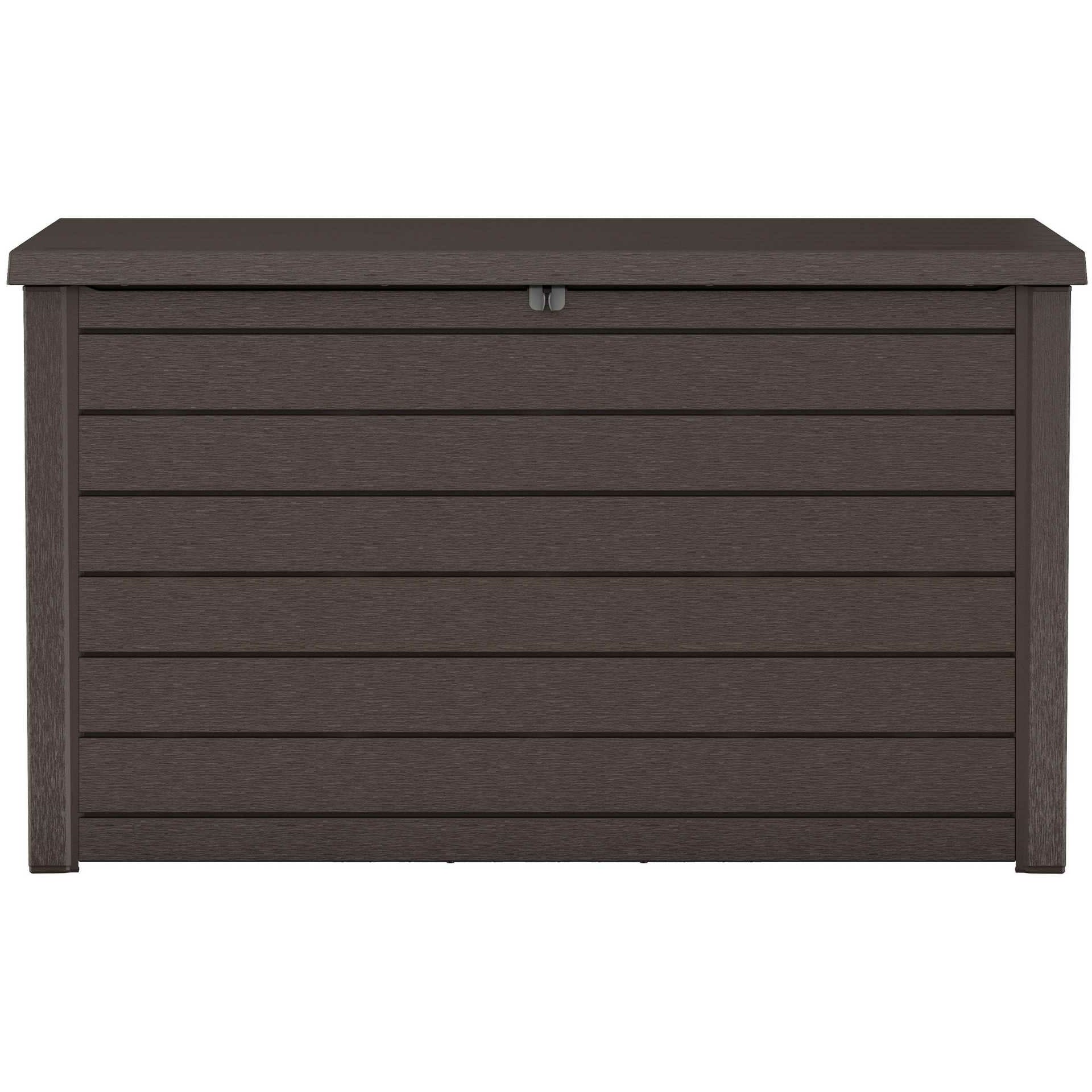 Keter XXL Deck Box Brown 870 Litre Capacity - Image 2
